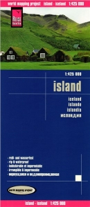 Island - odolná mapa