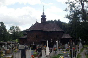 Dřevěný kostelík ve Velkých Karlovicích