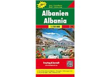 Albánia - mapa
